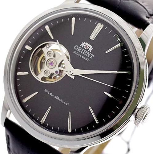 ORIENT Bambino RN-AG0007B Black Semi-Skeleton Automatic Men's Watch product image