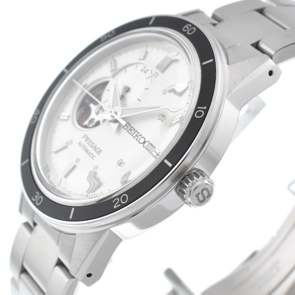 SEIKO Presage SARY189 black bezel ivory dial - photo 3