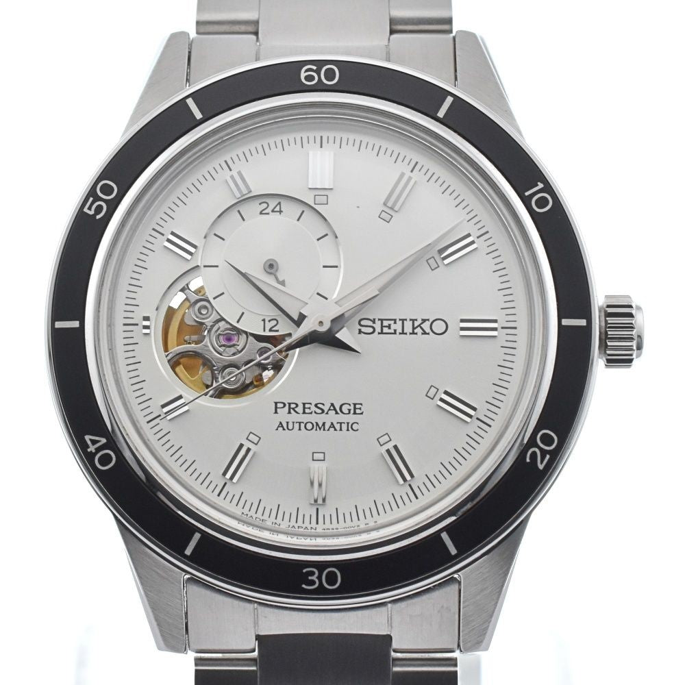 SEIKO Presage SARY189 black bezel ivory dial - photo 1