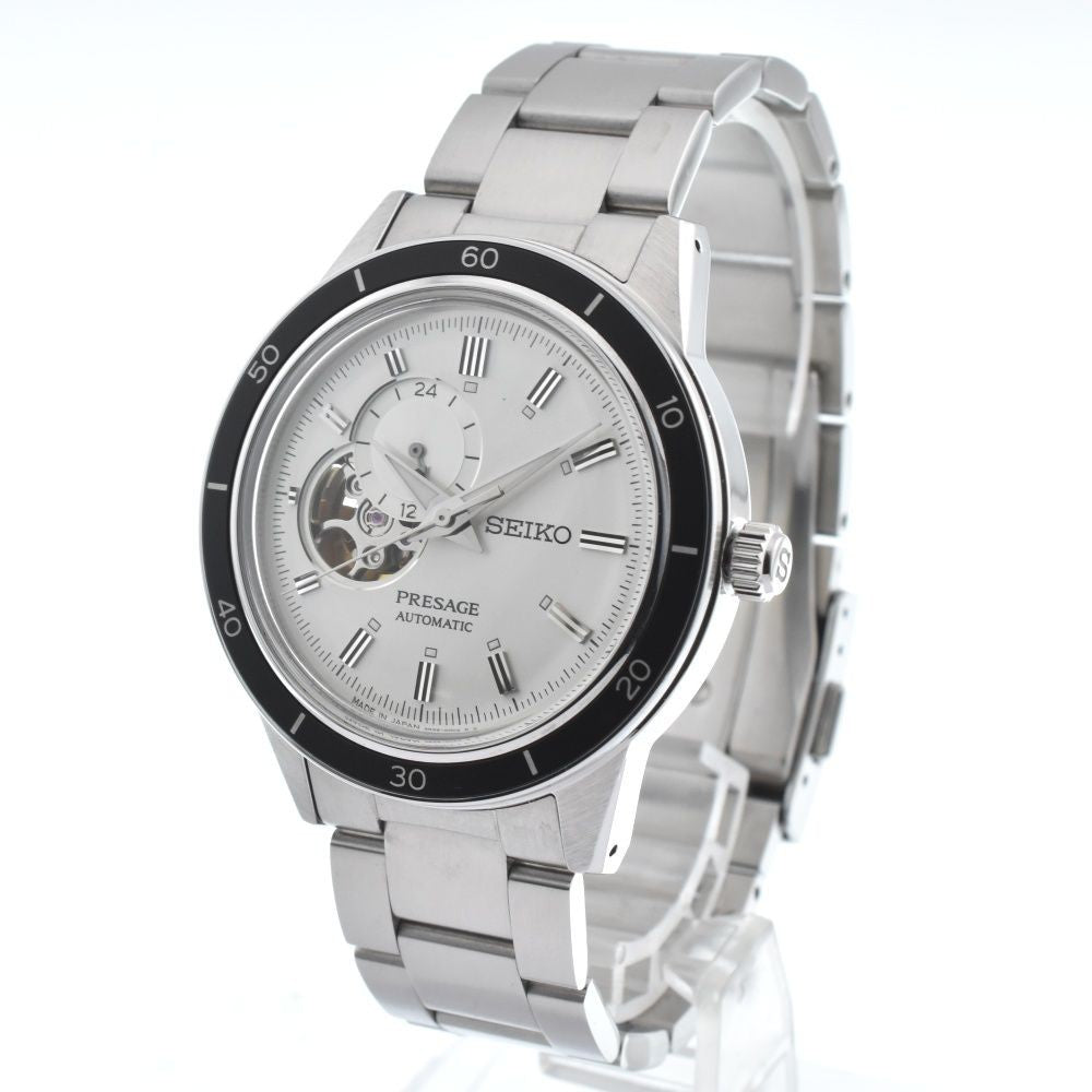 SEIKO Presage SARY189 black bezel ivory dial - photo 2