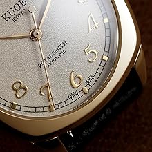 KUOE KYOTO ROYAL SMITH 90-008 Automatic with Replacement Leather Strap