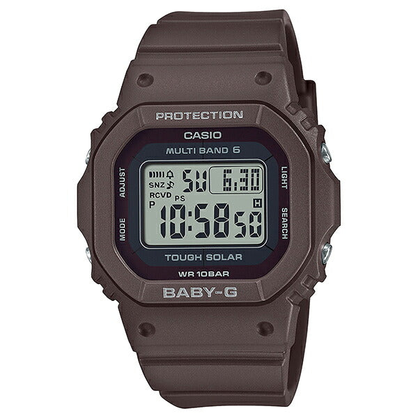 CASIO BABY-G BGD-5650-5JF Brown Solar Radio Women's Watch