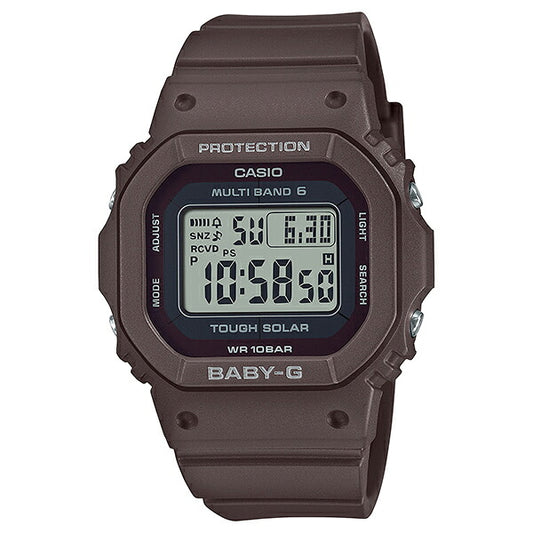 CASIO BABY-G BGD-5650-5JF Brown Solar Radio Women's Watch