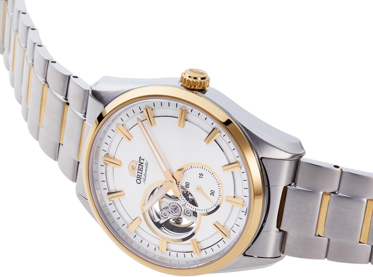 ORIENT Stretto RN-AR0006S White Gold Automatic Men's Watch product image