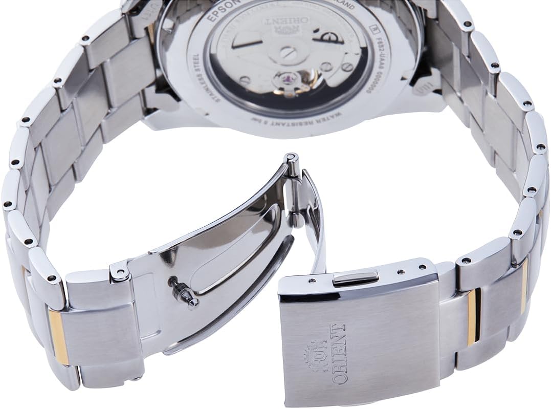 ORIENT Stretto RN-AR0006S White Gold Automatic Men's Watch product image