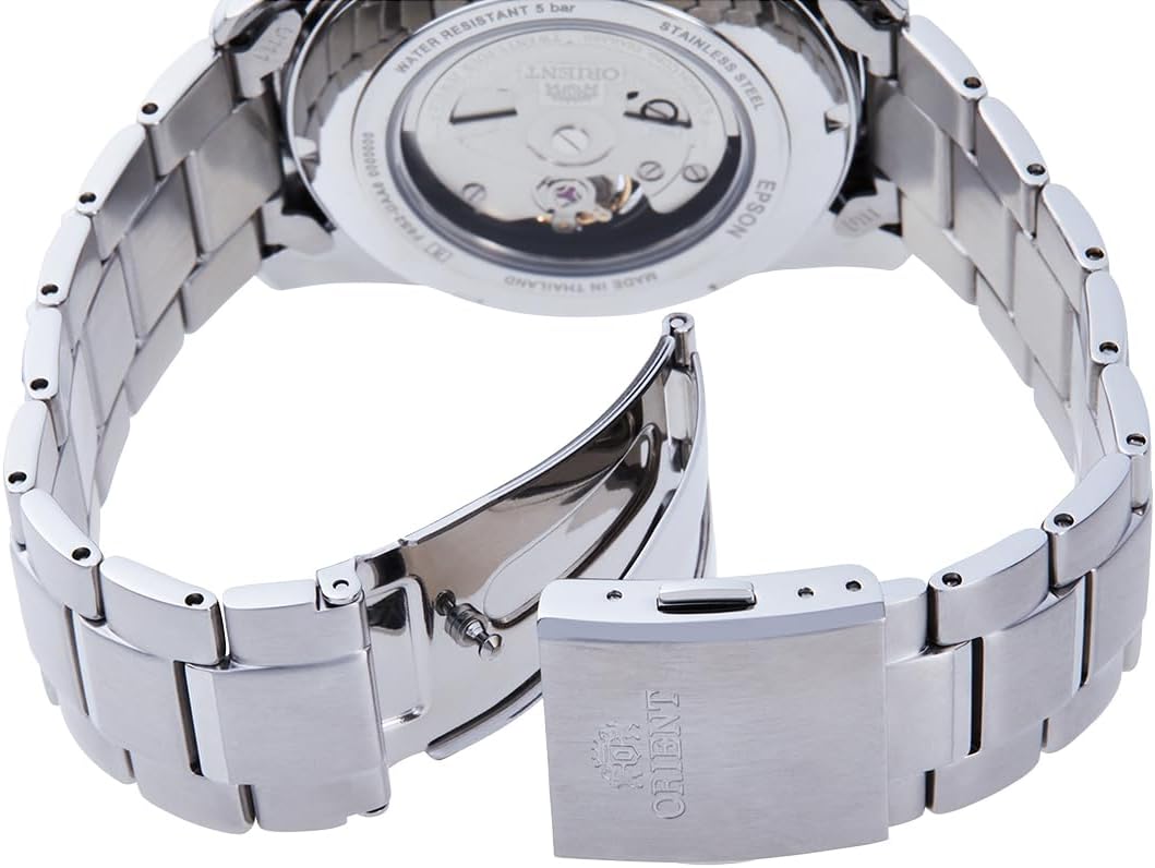 ORIENT Contemporary RN-AR0002L Blue Semi Skeleton Men's Watch - product image 4