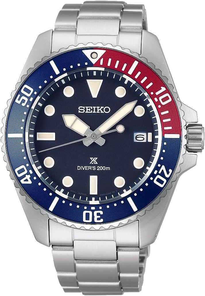 SEIKO PROSPEX SBDJ061 Blue Pepsi Diver Scuba Sapphire Men's Watch