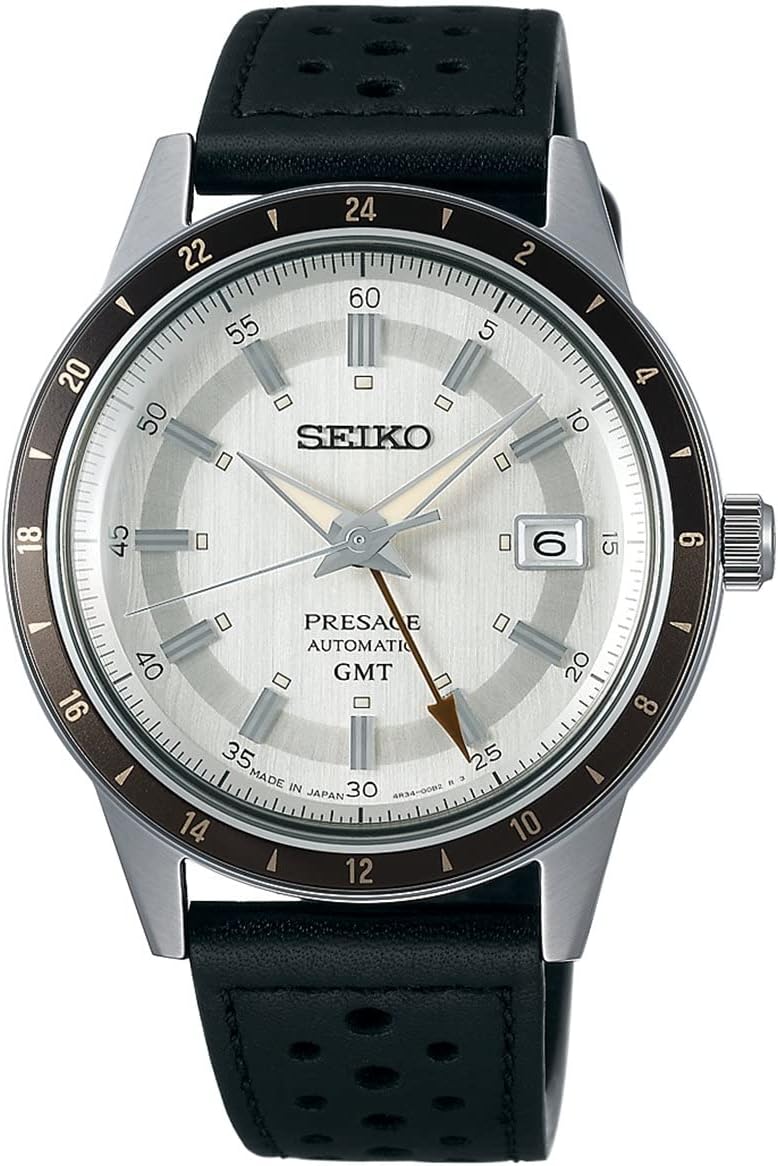 SEIKO Presage Style60's SARY231 White Automatic GMT Men's Watch