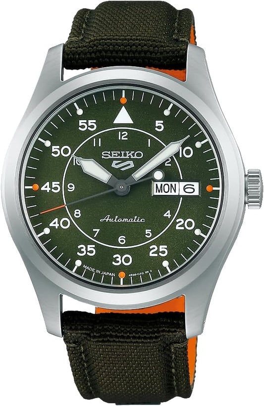 SEIKO 5 SPORTS SBSA141 Green Mechanical Automatic Men's Watch - product image 1