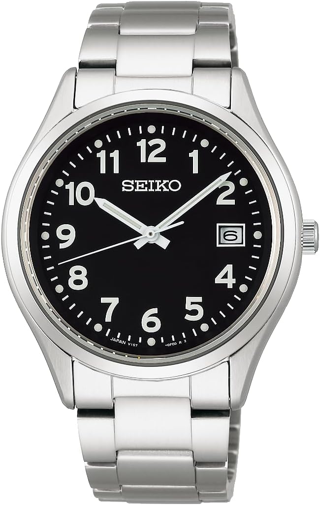 SEIKO Selection SBPX155 Black Solar Sapphire Men's Watch