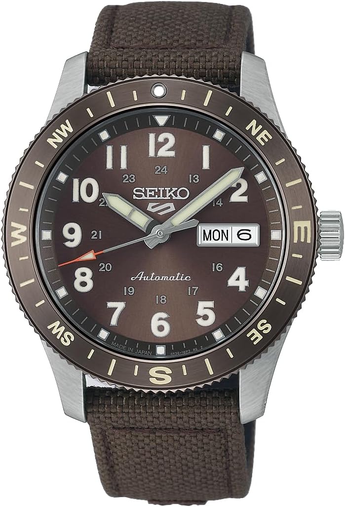 SEIKO 5 SPORTS HDB009J Brown Automatic Men's Watch