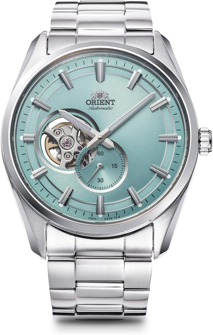 ORIENT RN-AR0009L Blue Contemporary Semi Skeleton Men's Watch