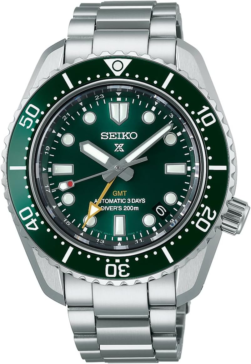 Amazon.co.jp: PROSPEX [セイコー]SEIKO プロスペックス SBEJ009 ダイバーズ 自動巻 GMT コアショップ専用 流通限定 腕時計 グリーンダイヤル : ファッション