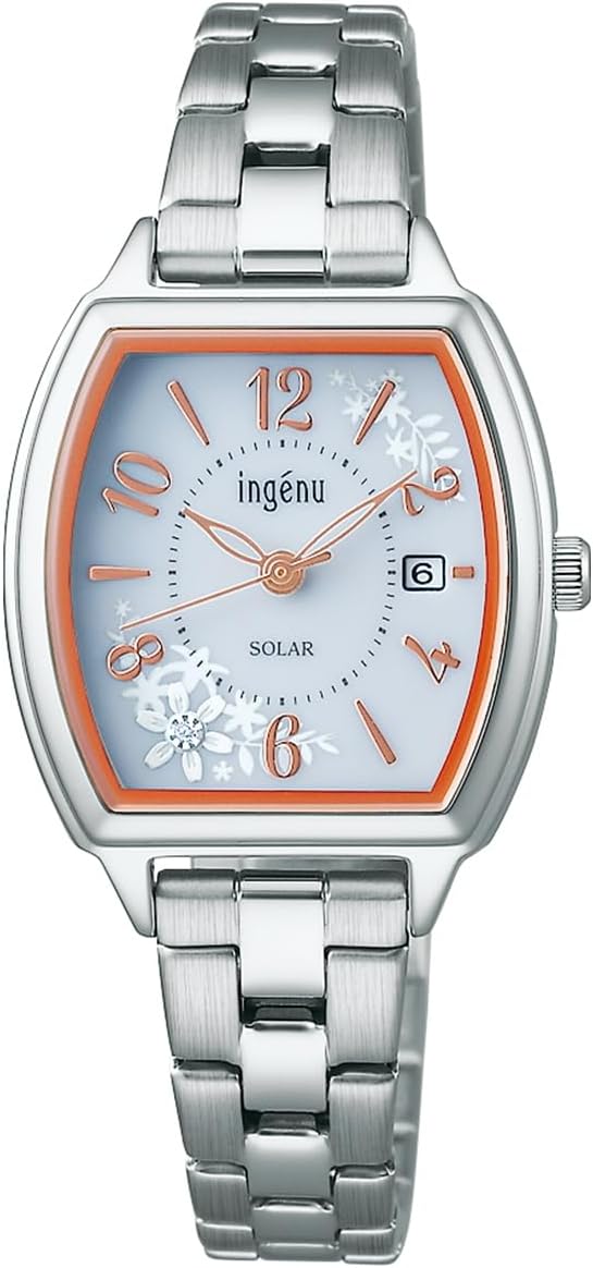 SEIKO ALBA ingenu AHJD437 White Diamond lily Women's Watch
