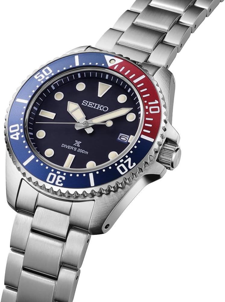 SEIKO PROSPEX SBDJ061 Blue Pepsi Diver Scuba Sapphire Men's Watch