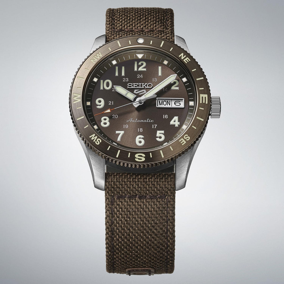 SEIKO 5 SPORTS HDB009J Brown Automatic Men's Watch