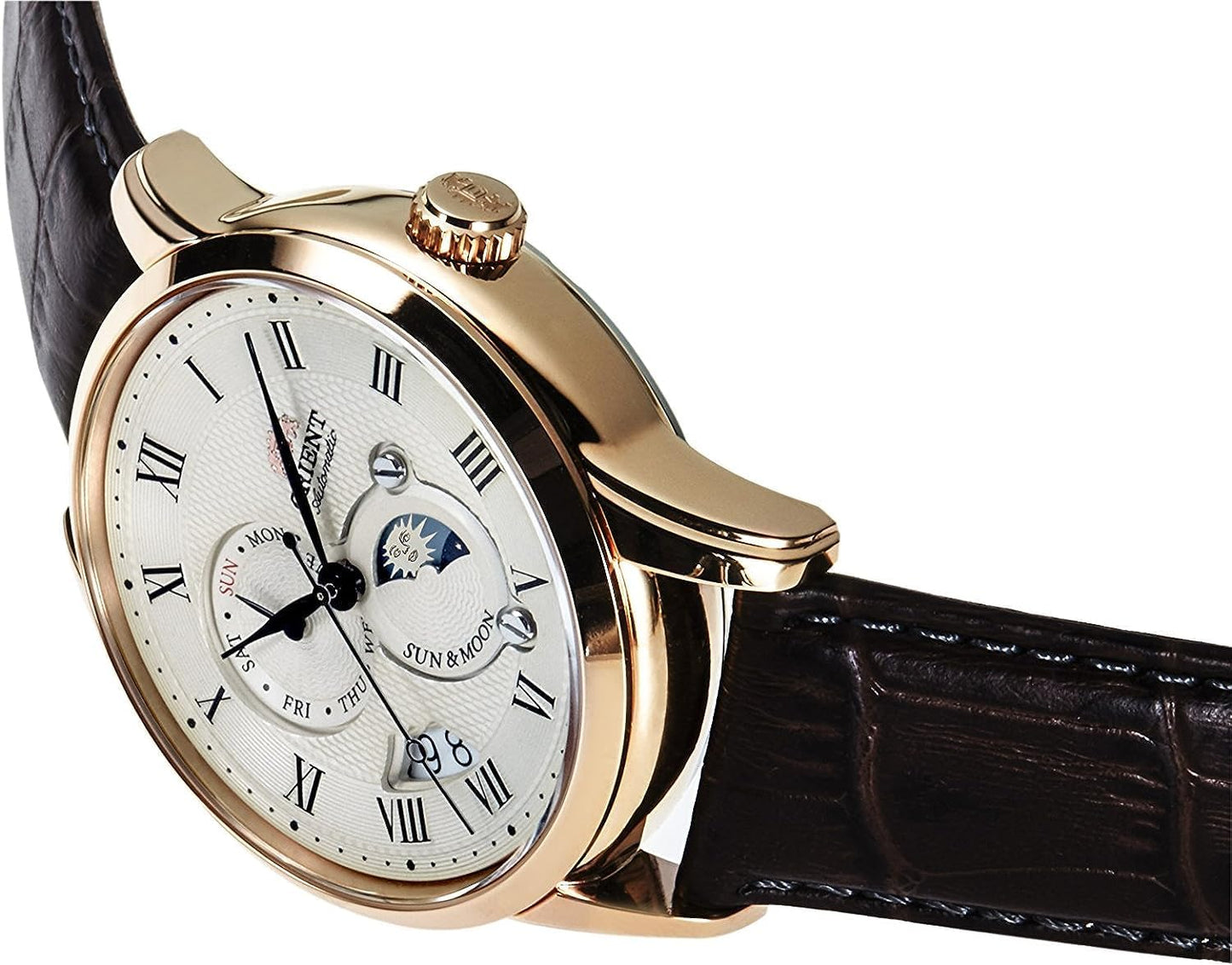 ORIENT Classic SUN & MOON RN-AK0001S Brown Men's Watch