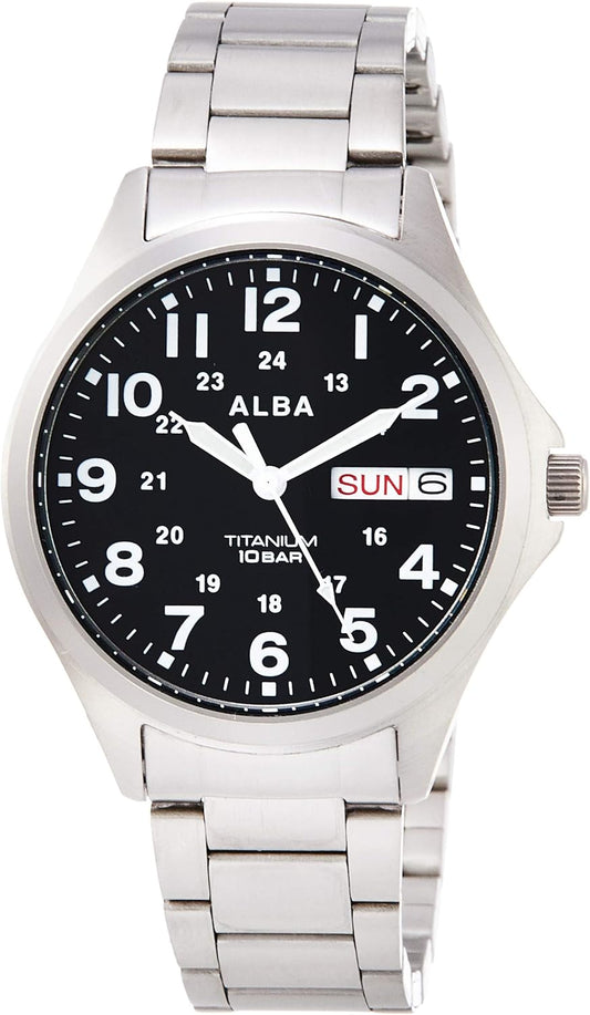 Amazon.co.jp: [アルバ]ALBA 腕時計 ALBA クオーツ AQPJ402 メンズ : ファッション