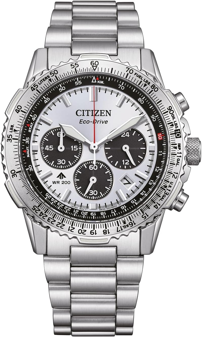 CITIZEN PROMASTER SKY CA4660-61A Silver Eco-Drive Chronograph Men's Watch product image