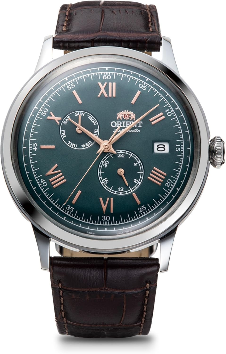 ORIENT Bambino Automatic Mechanical RN-AK0703E Green Men's Watch