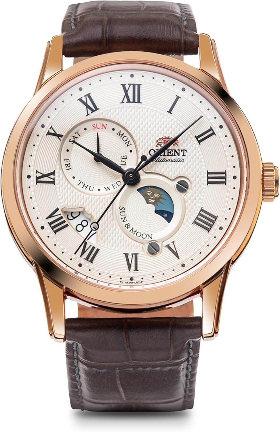 ORIENT Classic SUN & MOON RN-AK0001S Brown Men's Watch