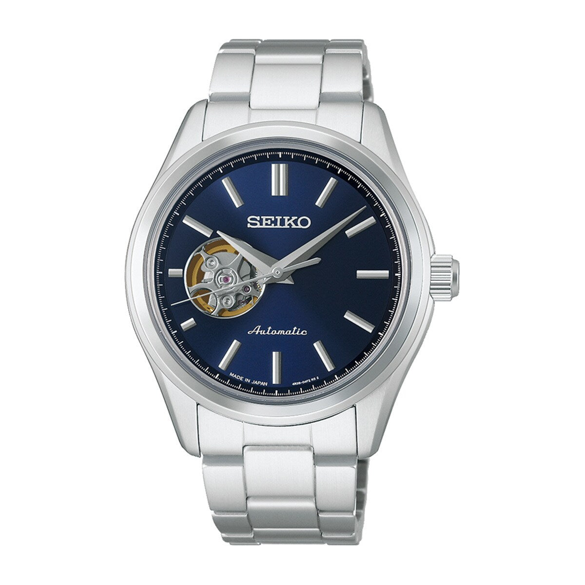 SEIKO SELECTION HFB002J Blue Automatic Open Heart Men's Watch