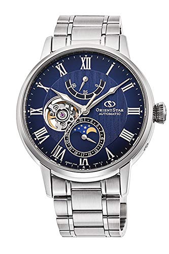 ORIENT STAR M45 RK-AY0103L Blue Automatic Moon Phase Men's Watch product image