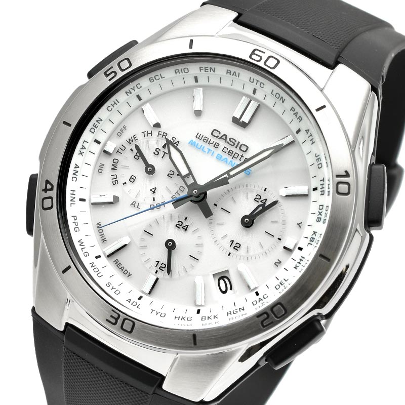 CASIO WAVE CEPTOR WVQ-M410-7AJF White Tough Solar Men's Watch