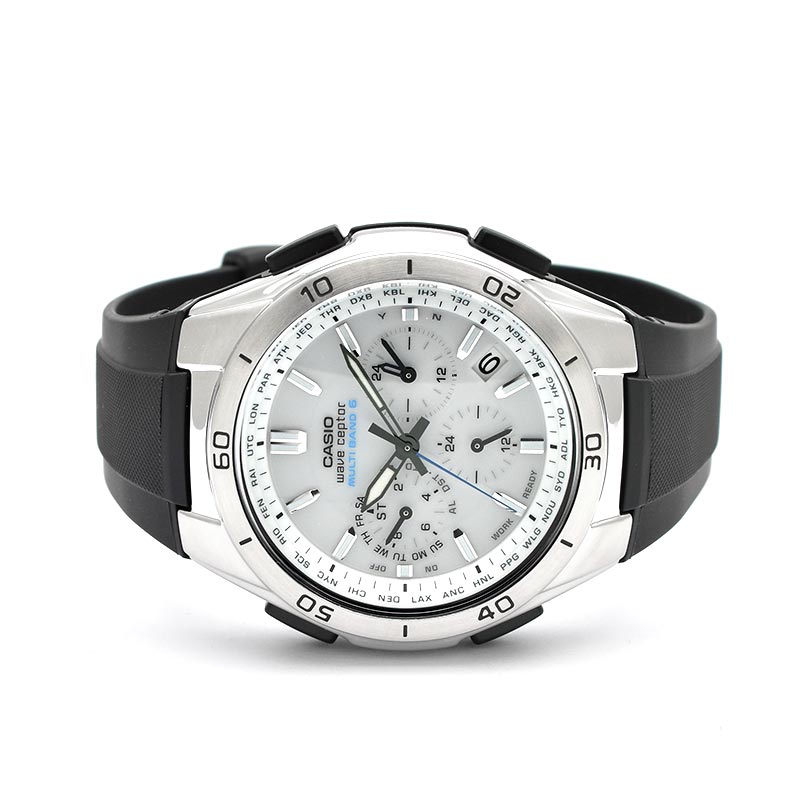 CASIO WAVE CEPTOR WVQ-M410-7AJF White Tough Solar Men's Watch