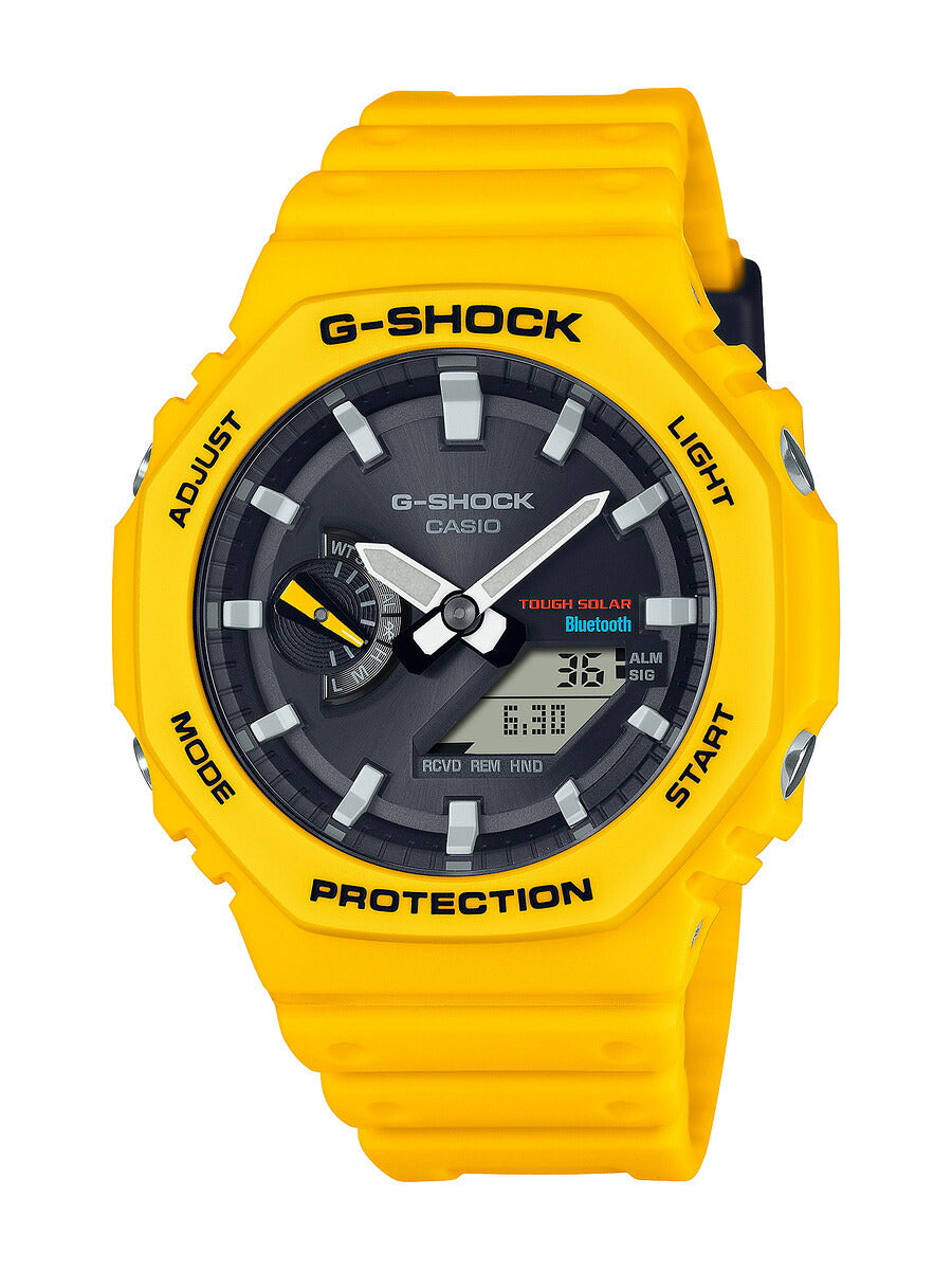 CASIO G-SHOCK GA-B2100C-9AJF Yellow Solar Bluetooth Men's Watch