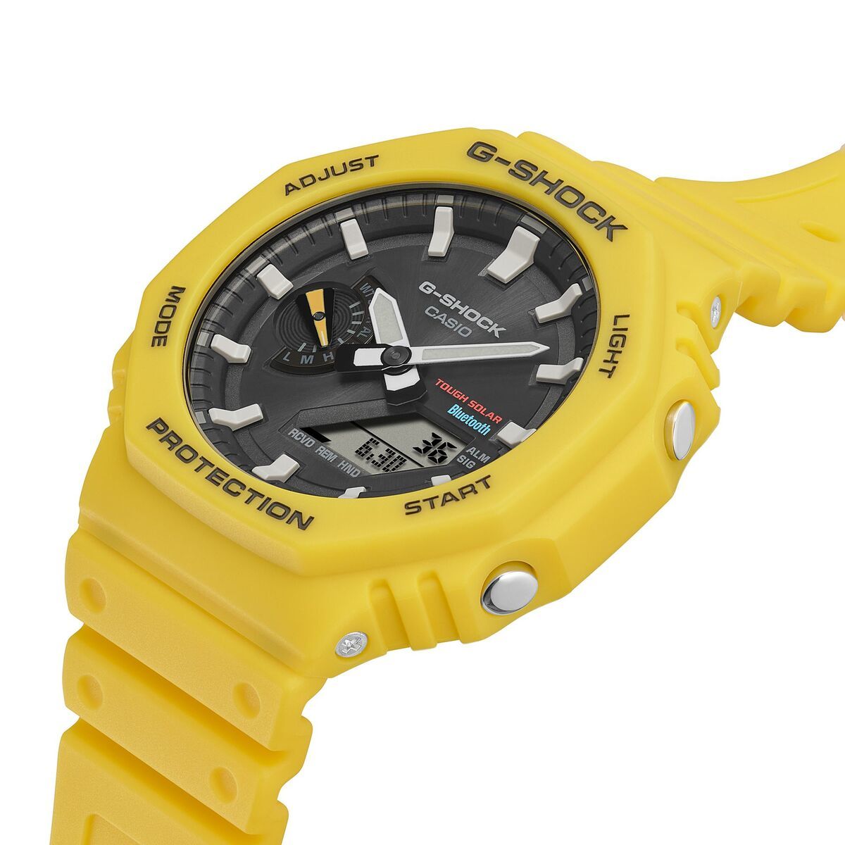 CASIO G-SHOCK GA-B2100C-9AJF Yellow Solar Bluetooth Men's Watch