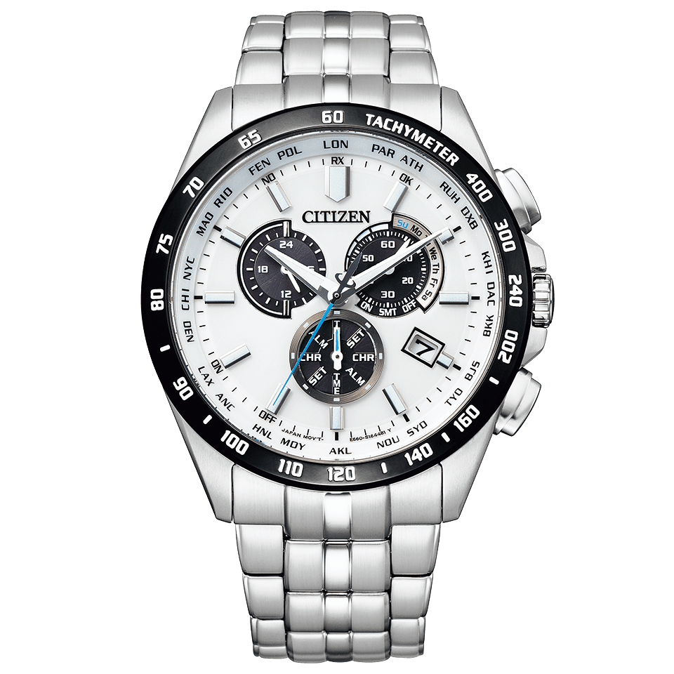 CITIZEN Collection Eco-Drive CB5874-90A White Solar Radio Men's Watch