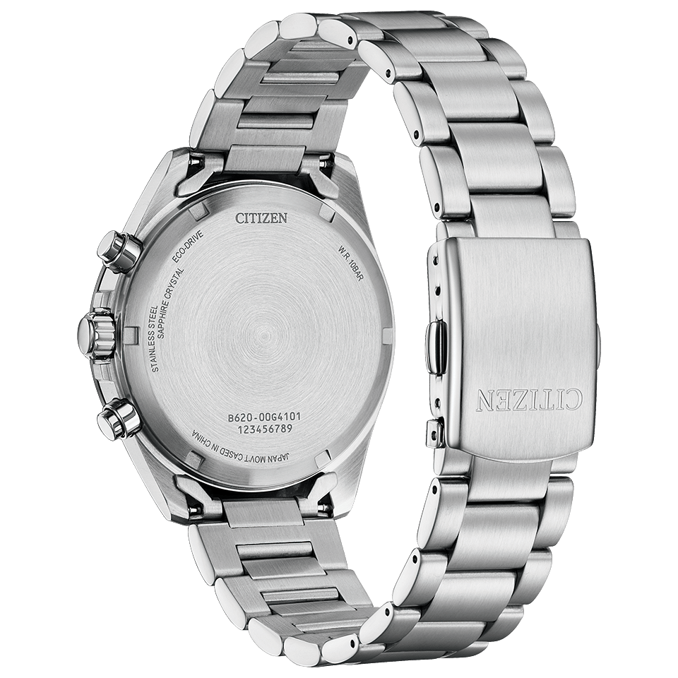 CITIZEN Eco-Drive CA4764-57E Black Solar Chronograph Men's Watch