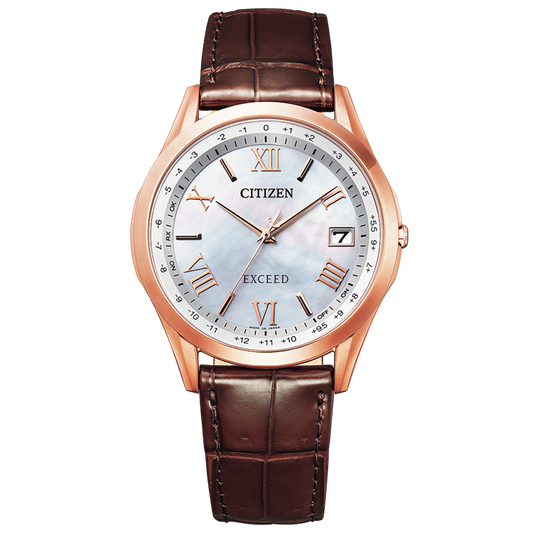 CITIZEN EXCEED Eco-Drive CB1112-07W Silver Men's Watch