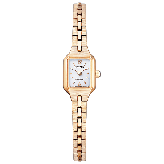 CITIZEN Kii: EG2043-57A Gold Eco Drive Solar Women's Watch