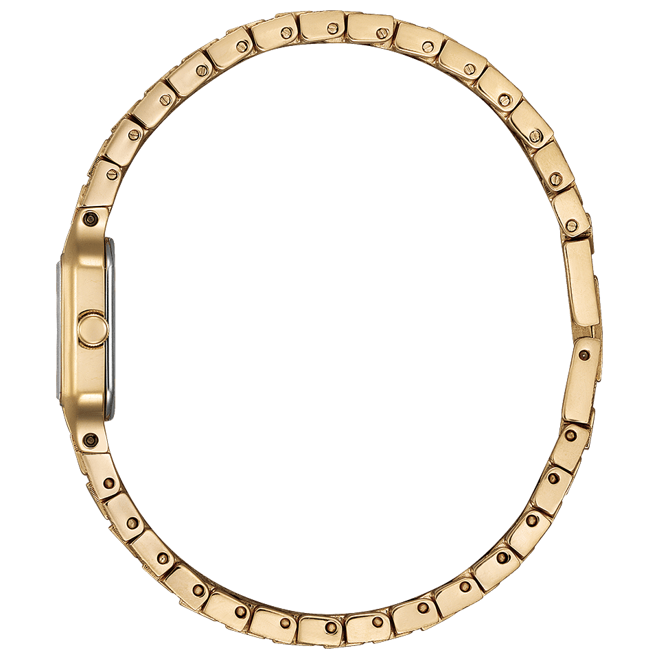 CITIZEN Kii: EG2043-57A Gold Eco Drive Solar Women's Watch