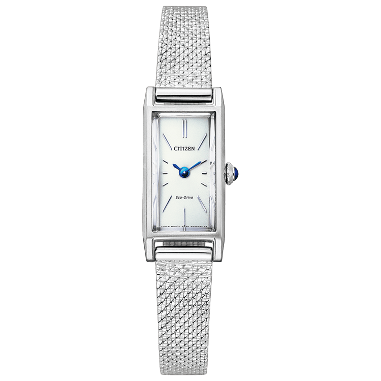 CITIZEN Key Kii: Eco-Drive EG7040-58A Silver Solar Women's Watch