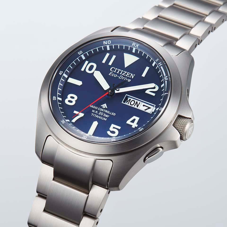 CITIZEN Promaster Land AT6080-53L Blue Eco-Drive Solar Men's Watch