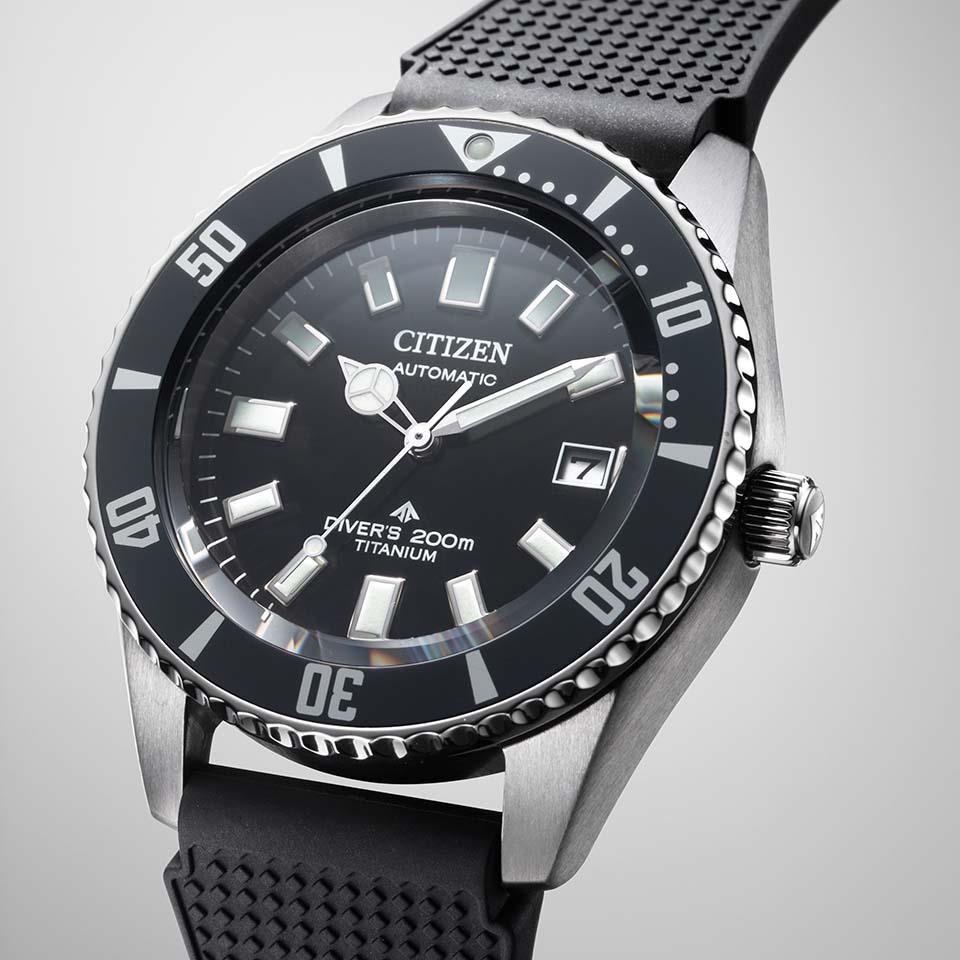 CITIZEN PROMASTER Marine NB6021-17E Black Titanium Men's Watch