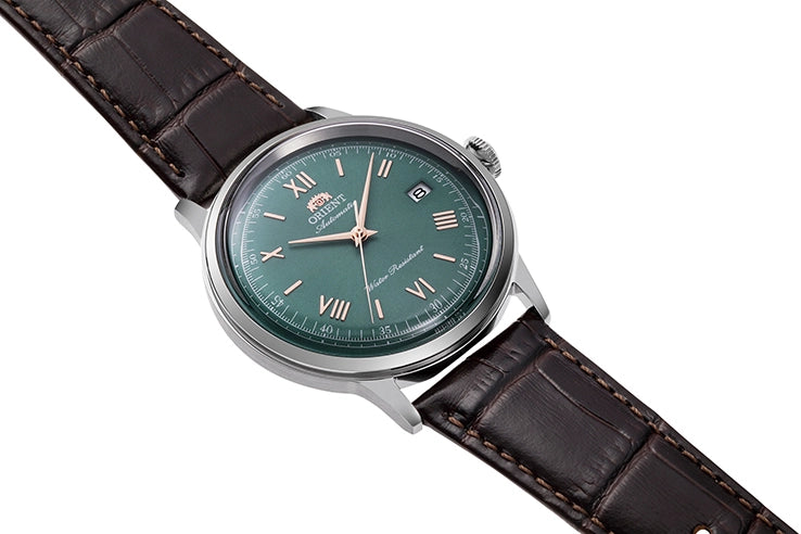 ORIENT Bambino RN-AC0023E Green Stainless Steel Men's Watch