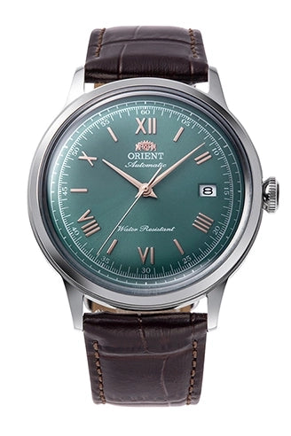 ORIENT Bambino RN-AC0023E Green Stainless Steel Men's Watch