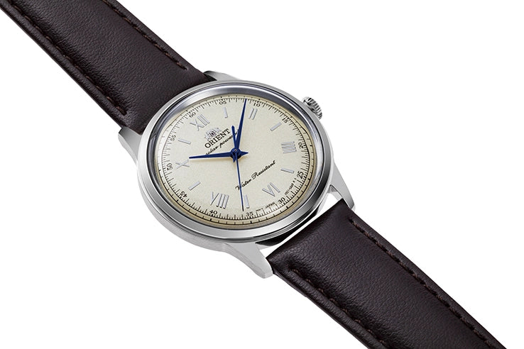 ORIENT Bambino 38 RN-WK0003G Silver Solar Powered Men's Watch