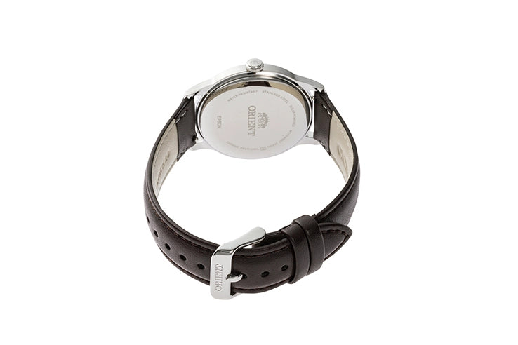 ORIENT Bambino 38 RN-WK0003G Silver Solar Powered Men's Watch