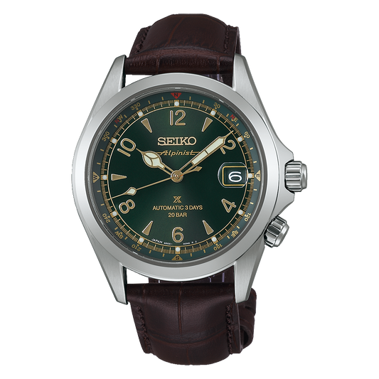 SEIKO Prospex Alpinist SBDC211 Green Automatic Sapphire Mens Watch