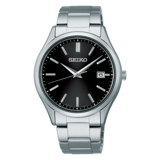 SEIKO Selection SBPX147 Black Solar Men's Watch