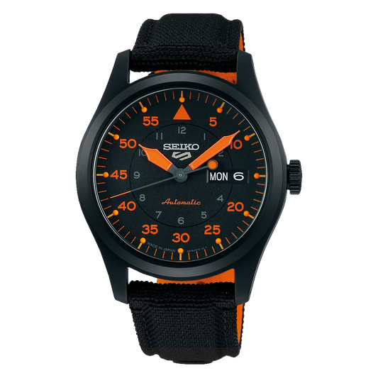 SEIKO 5 SPORTS SBSA143 Black Automatic Distribution Men's Watch