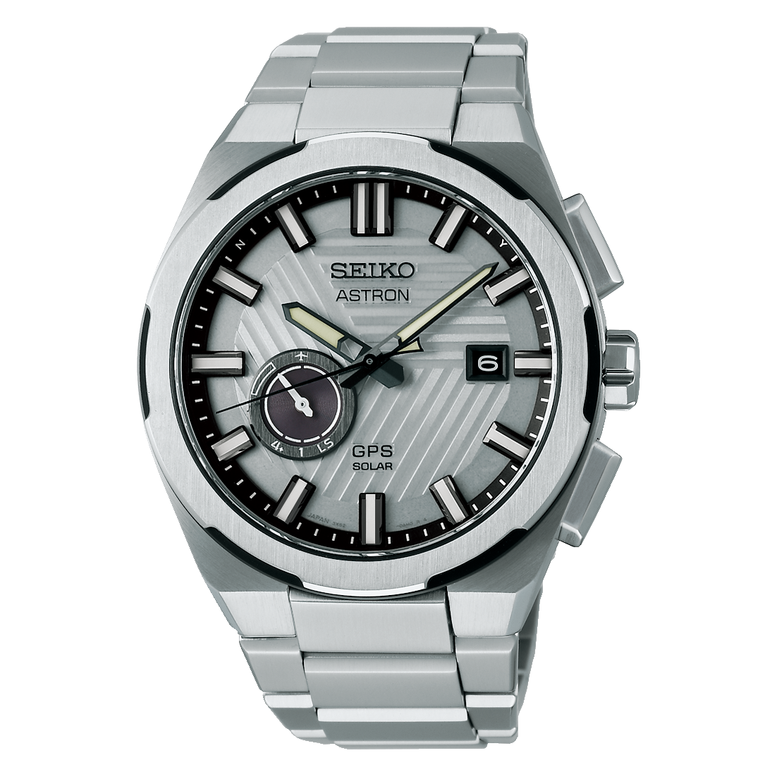 SEIKO ASTRON NEXTER SBXD037 Silver Titanium GPS Men's Watch