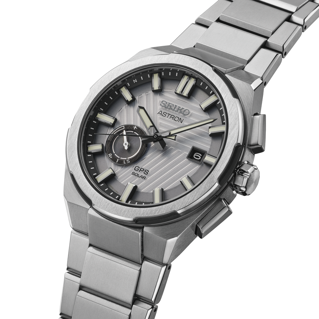 SEIKO ASTRON NEXTER SBXD037 Silver Titanium GPS Men's Watch