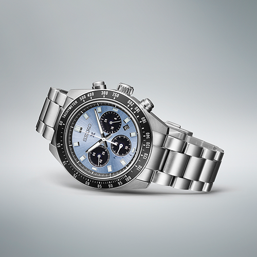 SEIKO PROSPEX SPEEDTIMER Solar SBDL109 Crystal Blue Men's Watch - product image 2