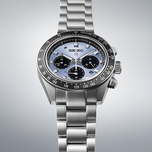 SEIKO PROSPEX SPEEDTIMER Solar SBDL109 Crystal Blue Men's Watch - product image 3